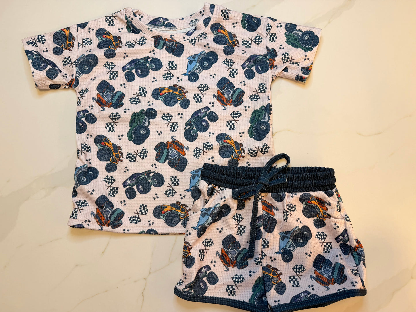 Trucks Waffle Knit Boys Set