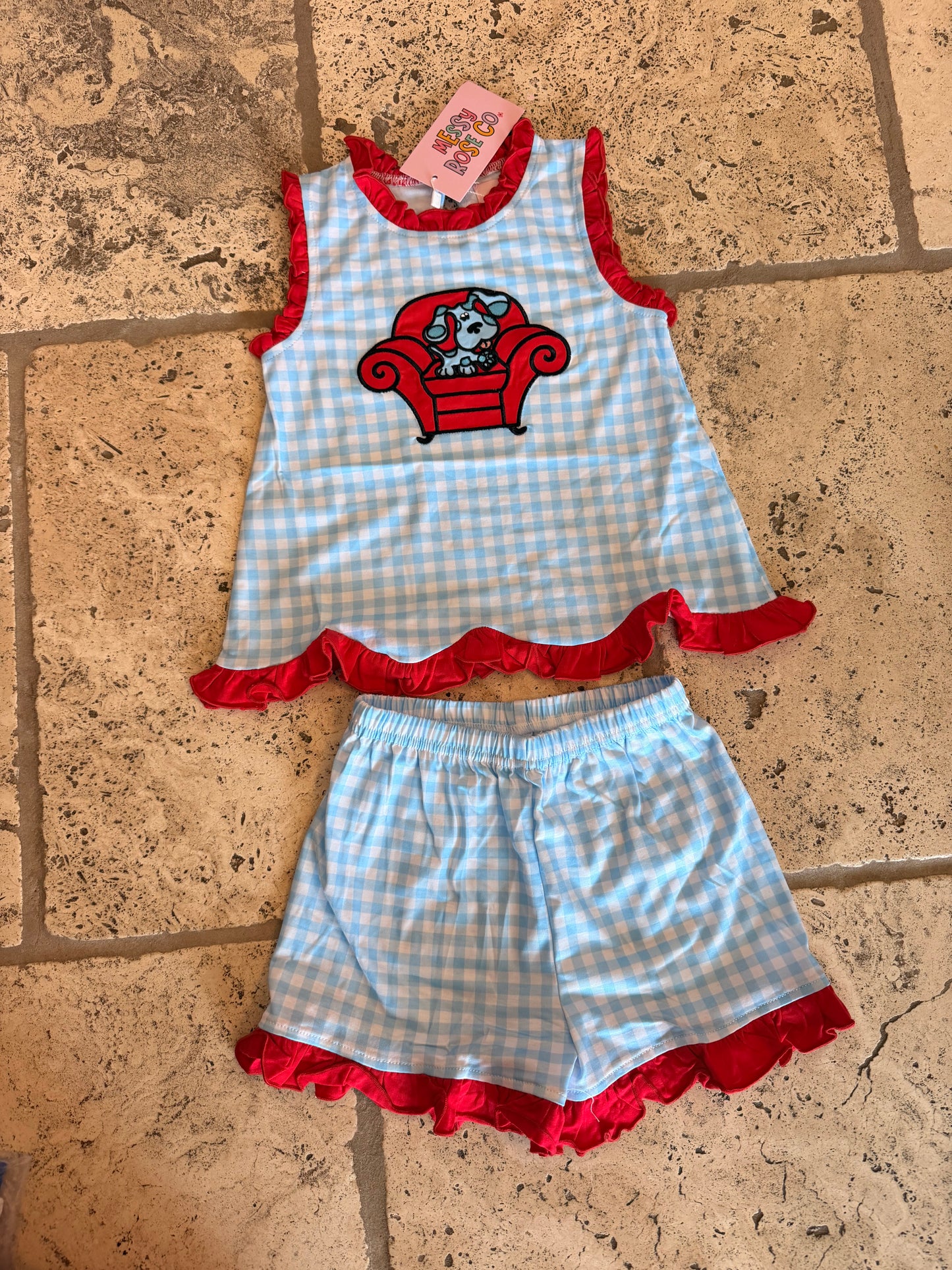 Wow Wow Girls Short Set