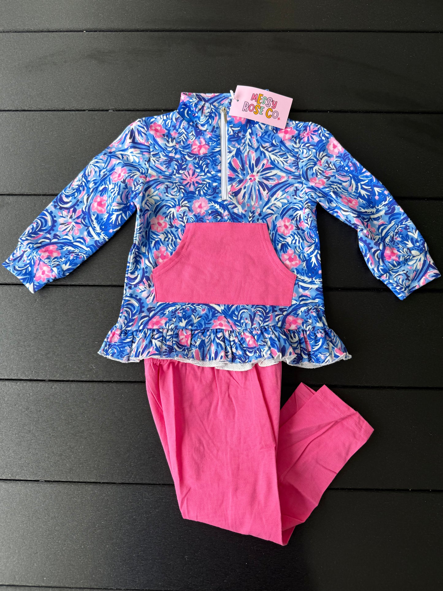 Livi’s Floral Girls Jogger Set