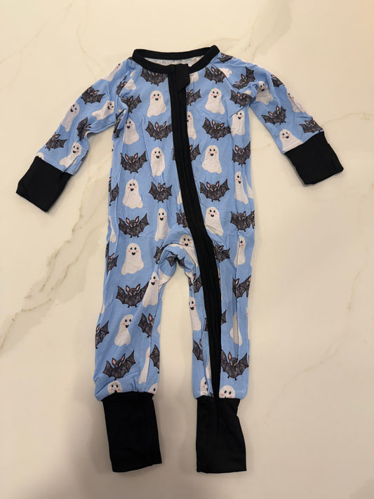 We’re All A Little Batty Boys Bamboo Zippy