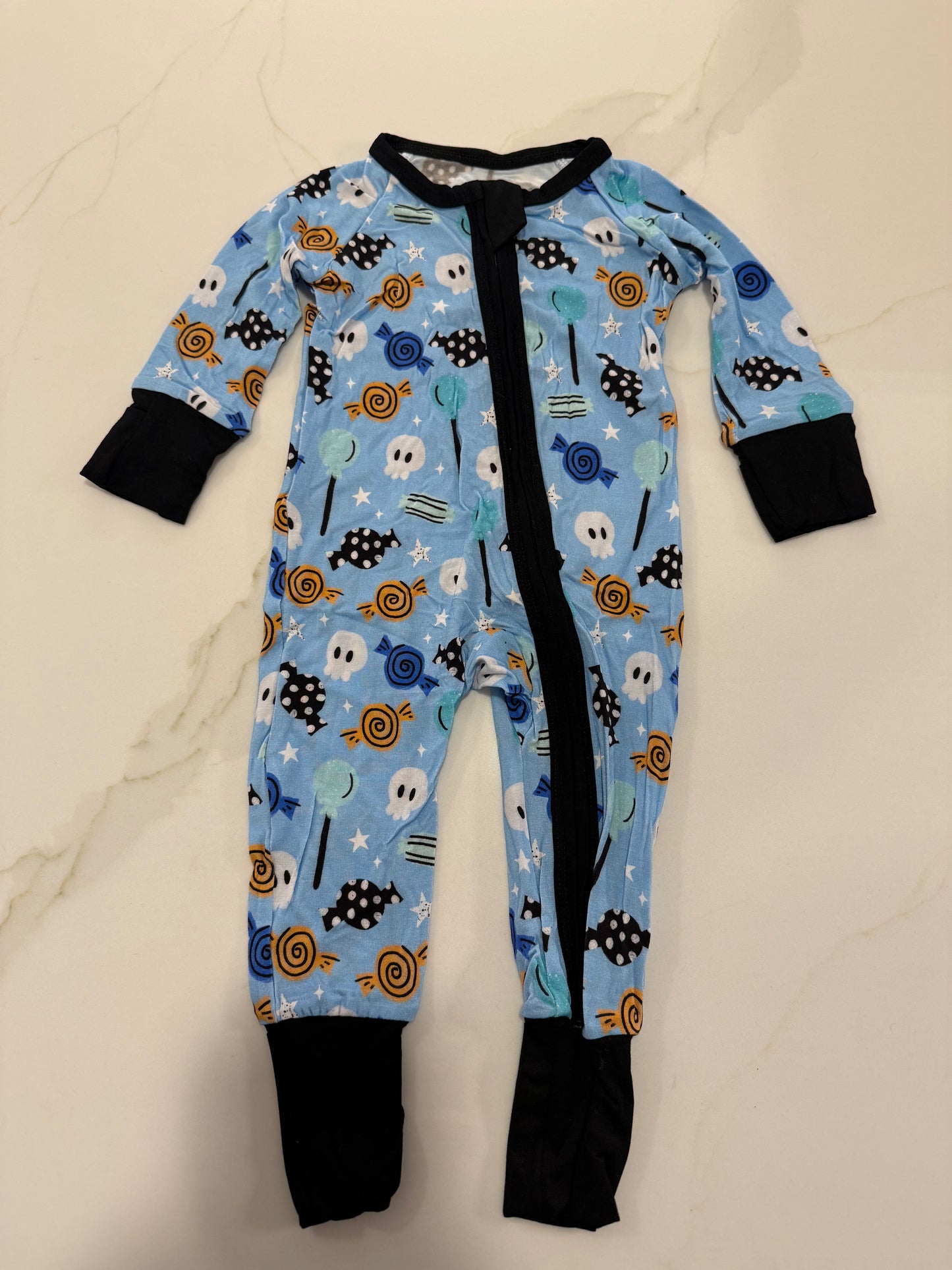 Halloween Candy Boys Bamboo Zippy