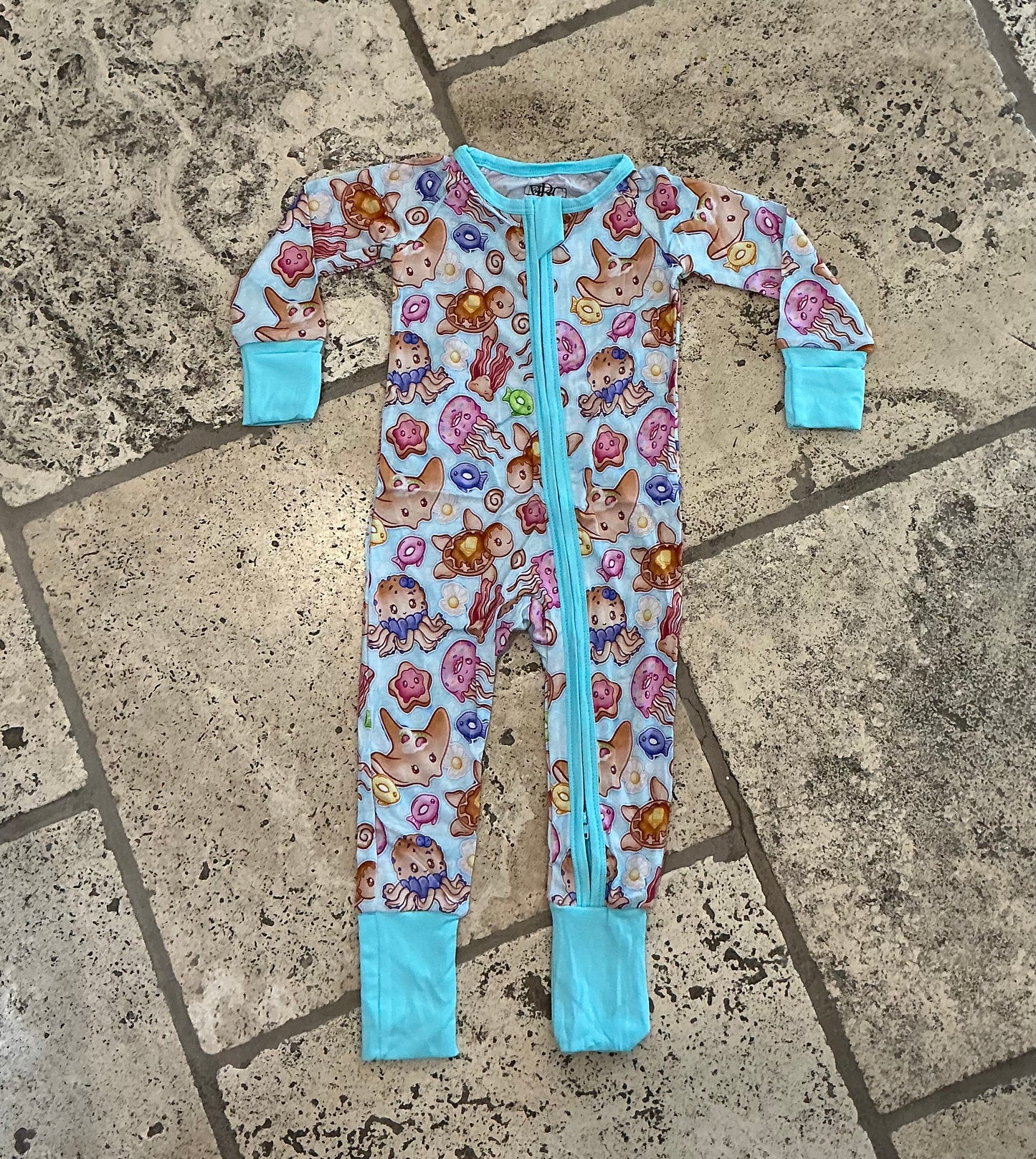 Sea Breakfast Bamboo Zippy