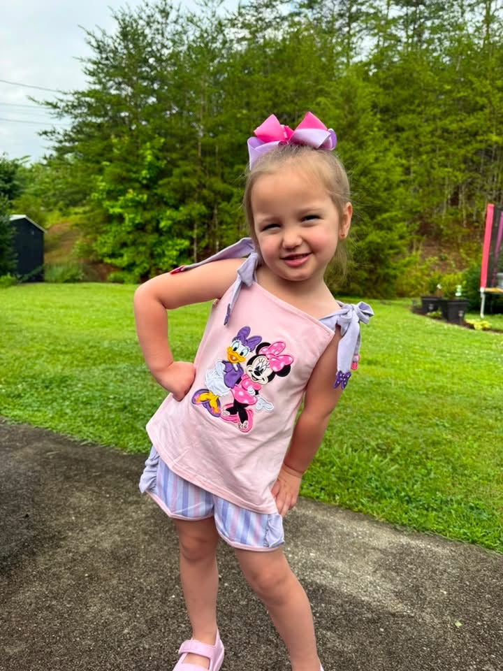 Bestie Pals Girls Short Set