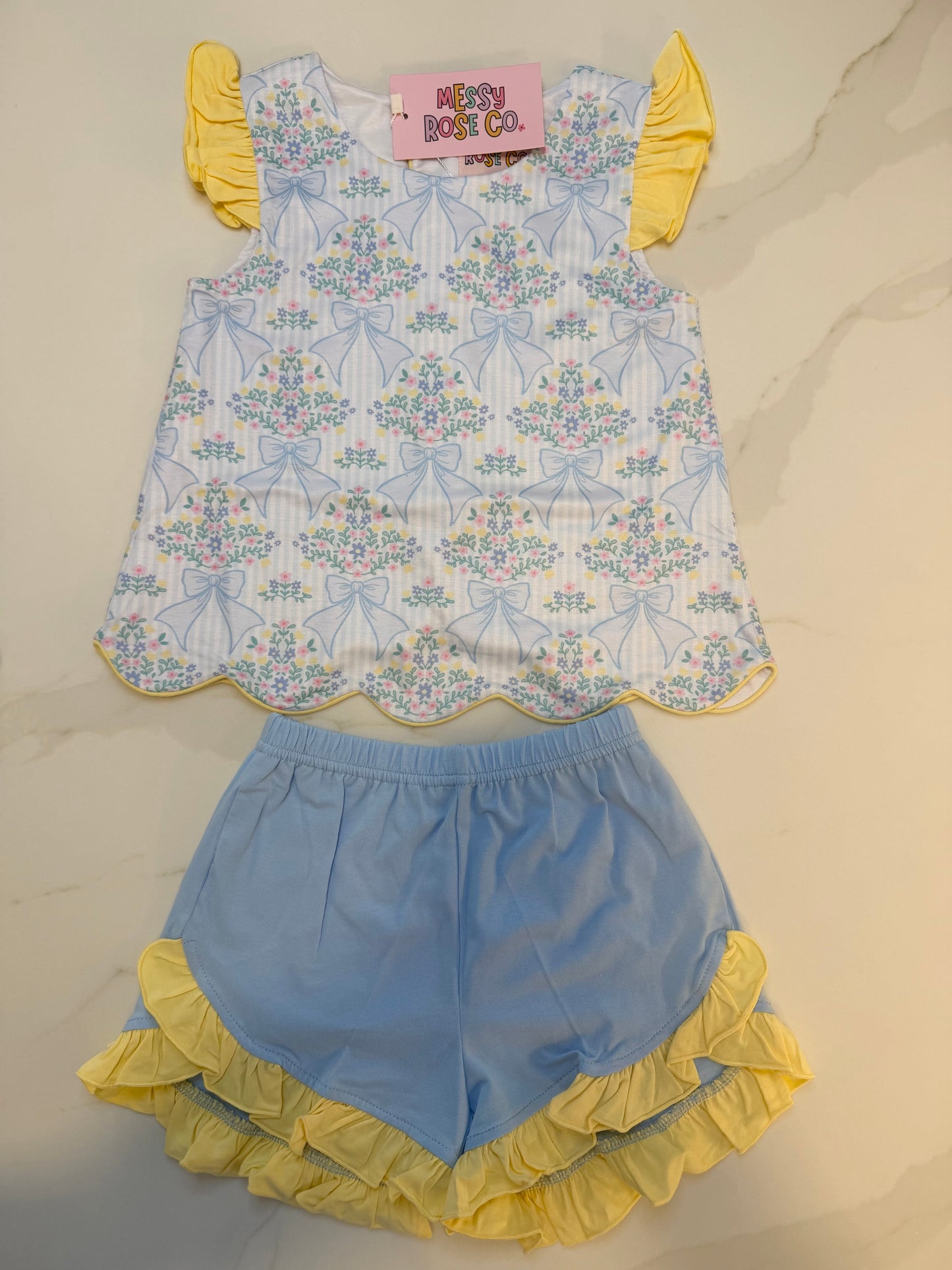 Millennial Blue Bow Collection