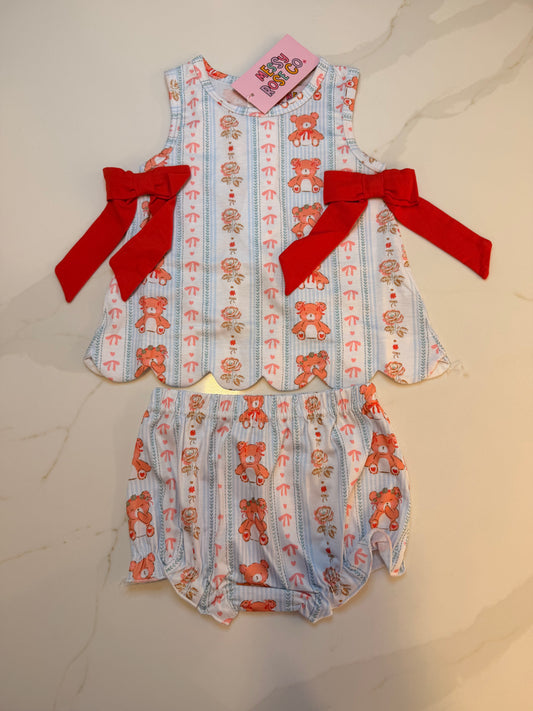 A Berry Sweet Girl Girls Bloomer Set