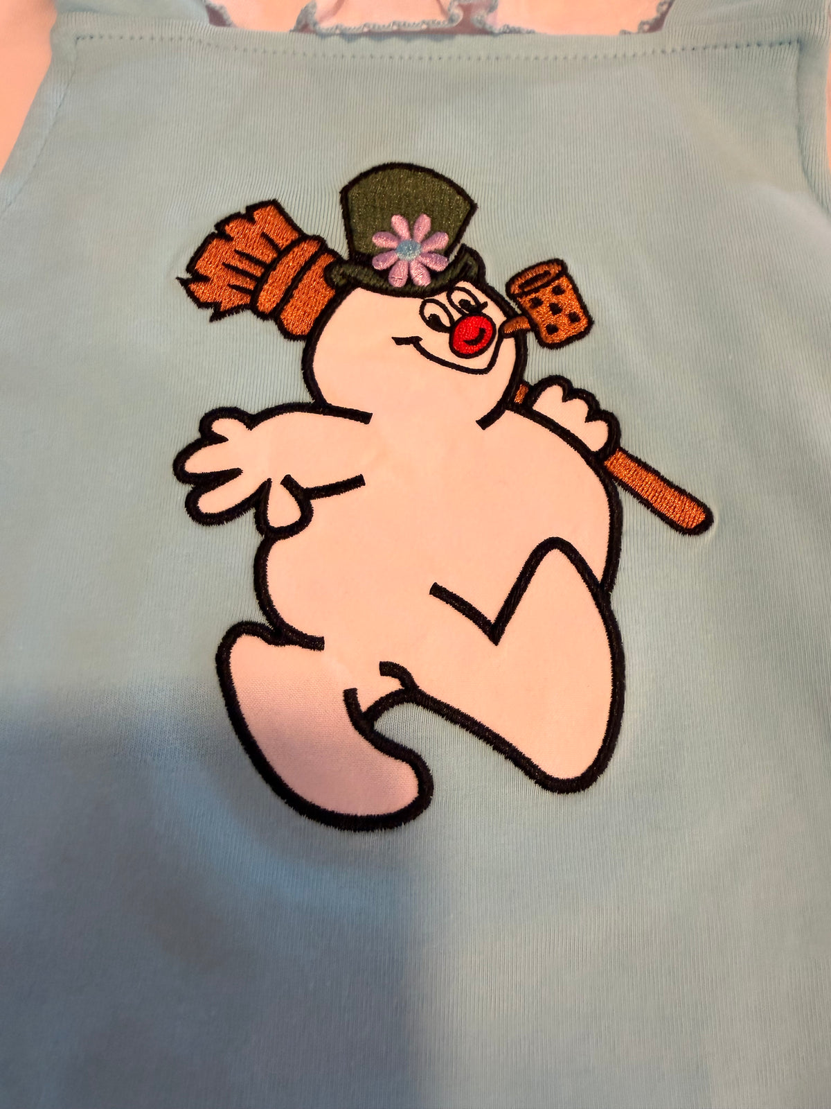 Button Nose Girls Dress