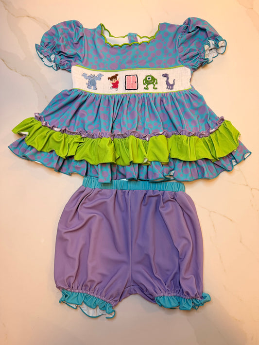 My Little Boo Girls Bloomer Set