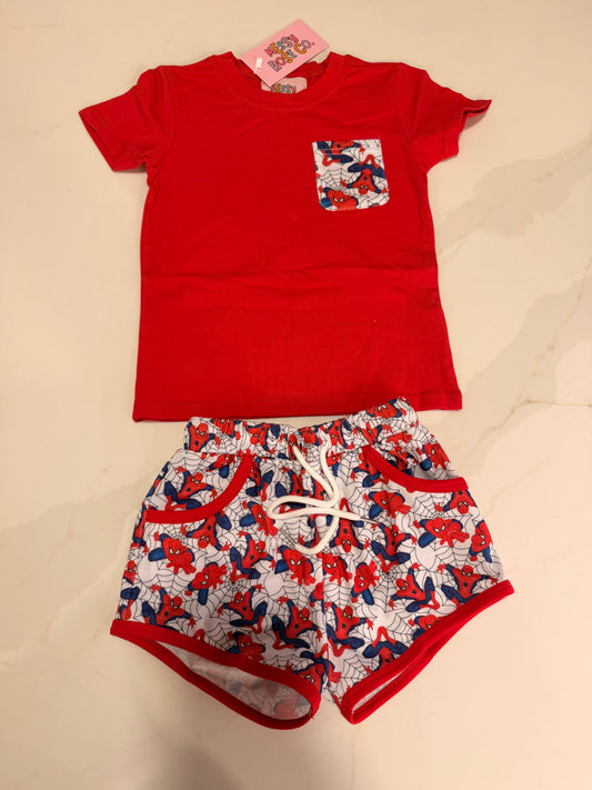 Webs Boys Short Set