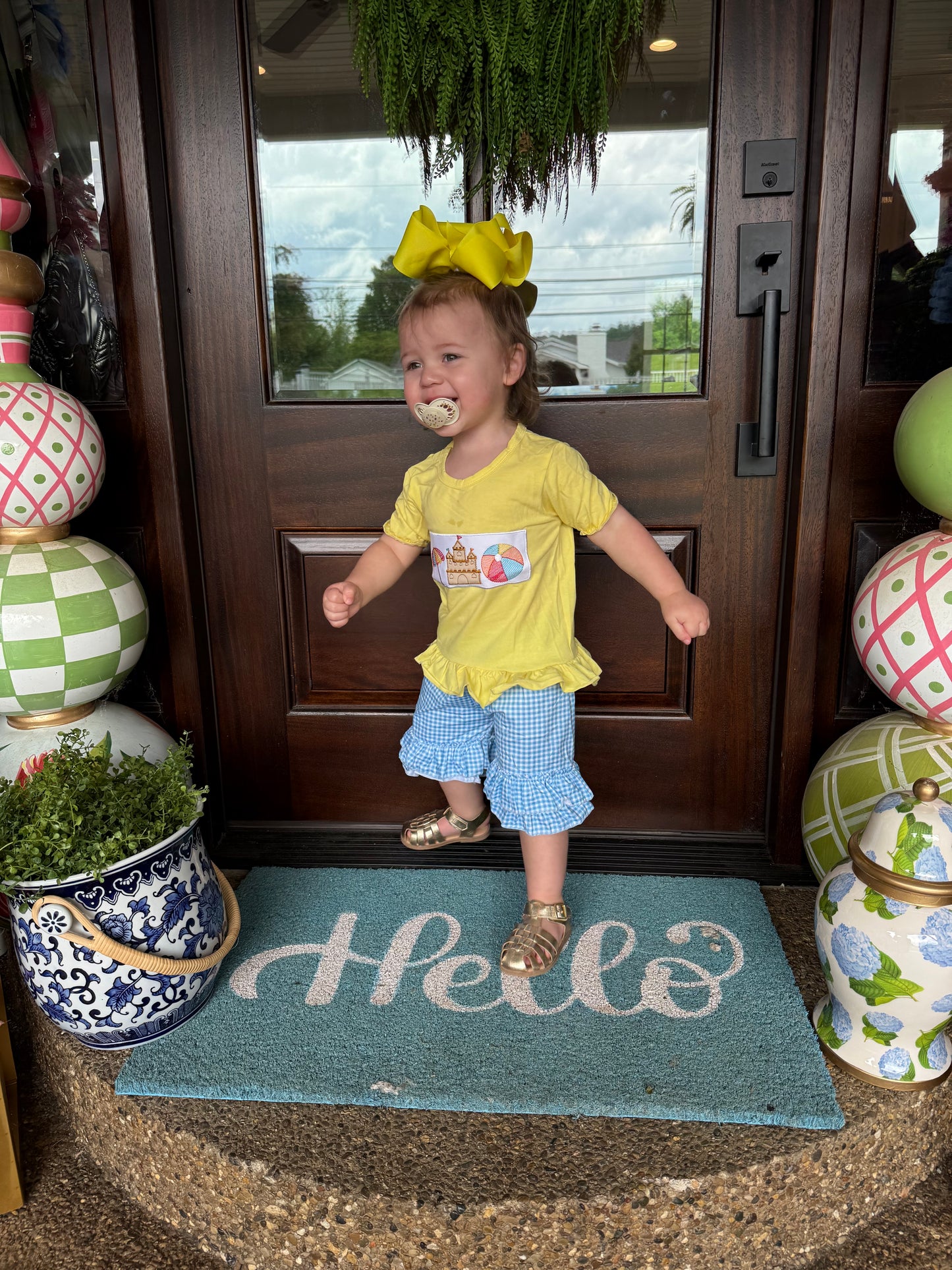 Beach Days Girls Short Set