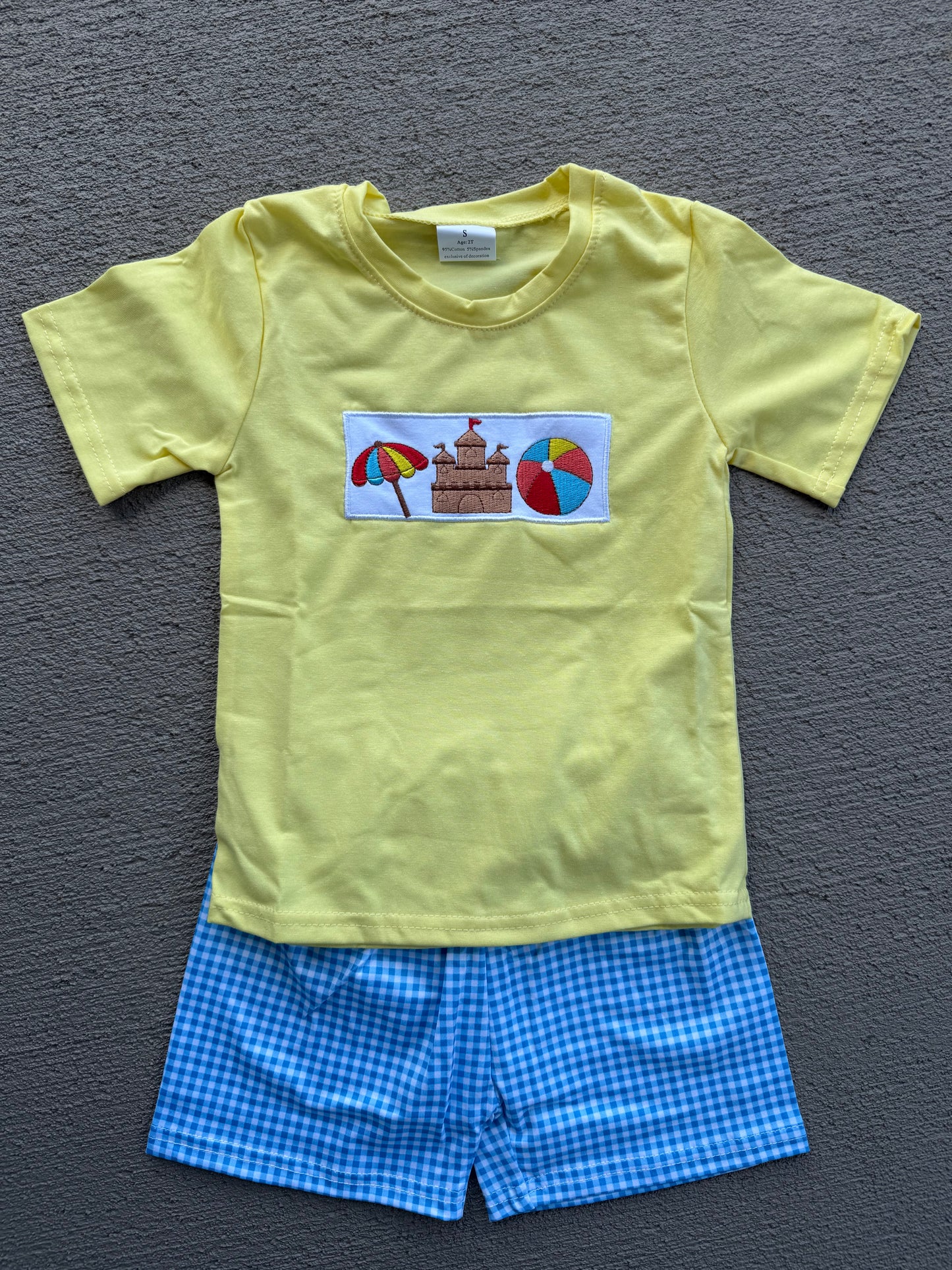 Beach Days Boys Short Set